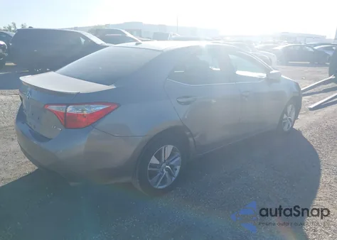 2014 Toyota Corolla Le Eco Plus из США, поврежденный, VIN 5YFBPRHE3EP041277